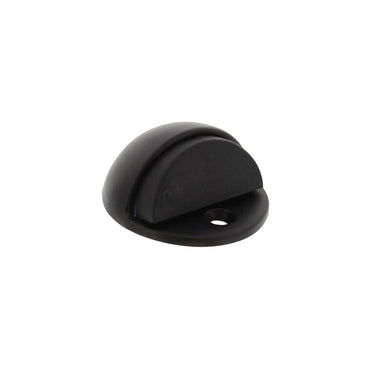 Deurstopper vloer rond 45 mm zwart