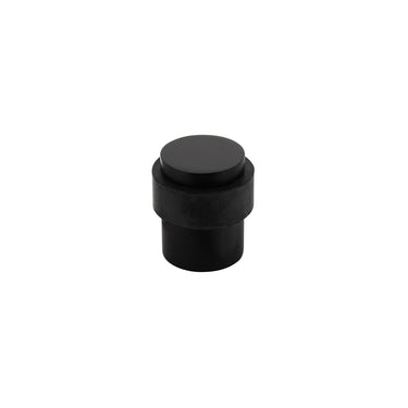 Deurstopper zwart vloermontage 40 mm