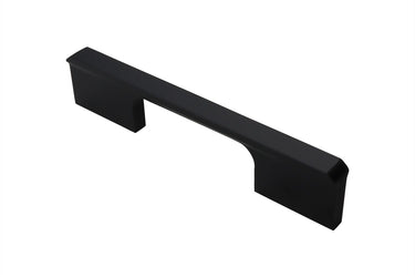 Handgreep Modern zwart 150 mm - Boorafstand 128 mm