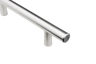 Staafgreep RVS-look - Boorafstand 192 mm