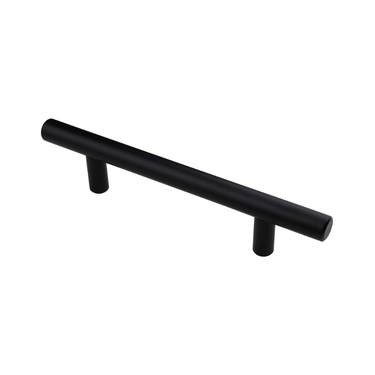 Staafgreep zwart - Boorafstand 96 mm