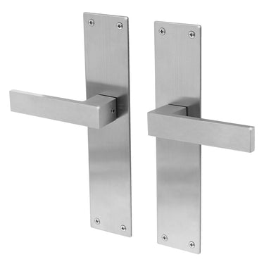 Trapini deurklink RVS - Deurklink op blind schild