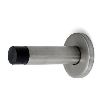 Deurstopper muur RVS 90 mm
