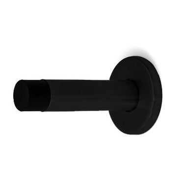 Deurstopper muur zwart 90 mm