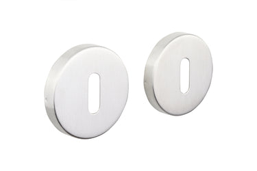 Sleutelrozet RVS rond