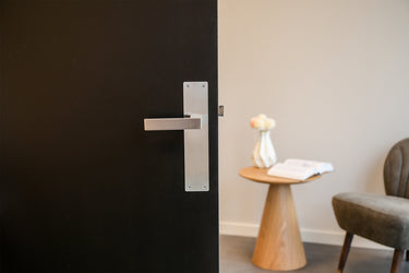 Trapini deurklink RVS - Deurklink op blind schild